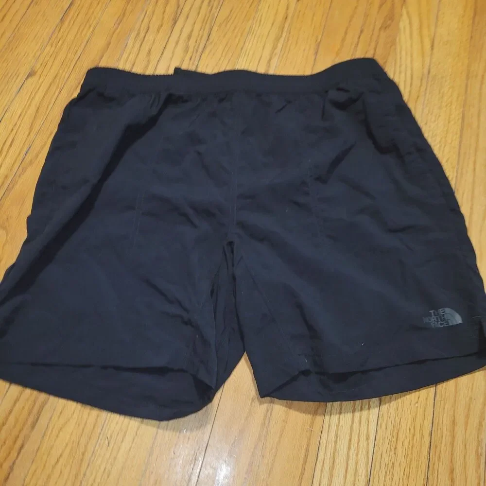Mens Large Flash Dry The North Face Mens - Pull-On Adventure Shorts - TNF Black